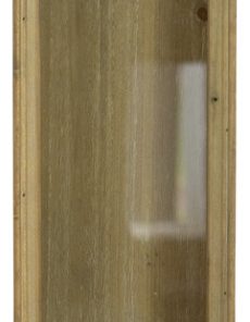 Wood and Glass Wine Cork Holder