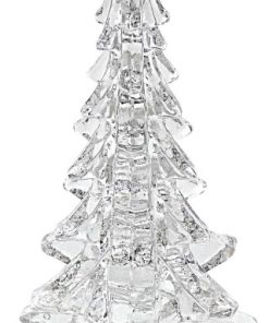 10" Mouth Blown Art Glass Christmas Tree