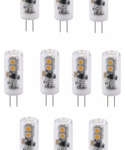 LED G4, 3000K, CRI80, UL, 2W, LM150, Set of 10
