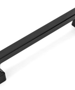 [10-PACK] Cosmas 1481-128FB Flat Black Modern Contemporary Cabinet Pull