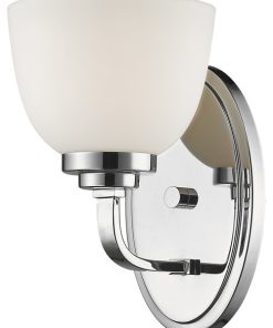1 Light Wall Sconce Chrome
